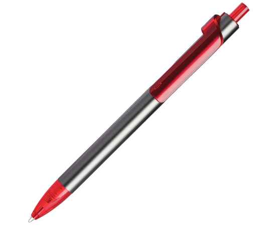 PIANO, ручка шариковая, графит/красный, металл/пластик, Цвет: графит, красный