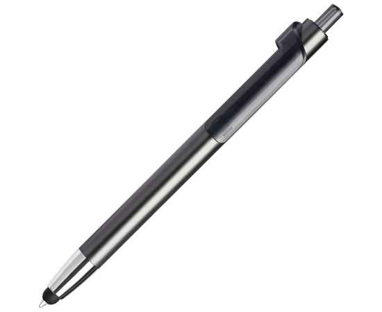 PIANO TOUCH, ручка шариковая со стилусом для сенсорных экранов, графит/черный, металл/пластик, Цвет: графит, черный