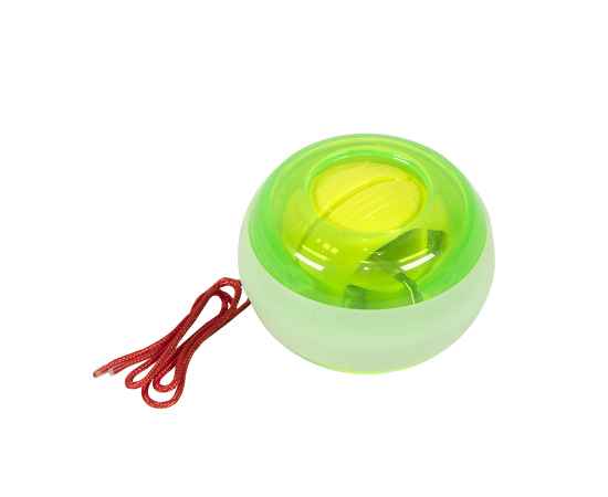 Тренажер POWER BALL, зеленое яблоко, пластик, 6х7,3см,16+, Цвет: зеленое яблоко