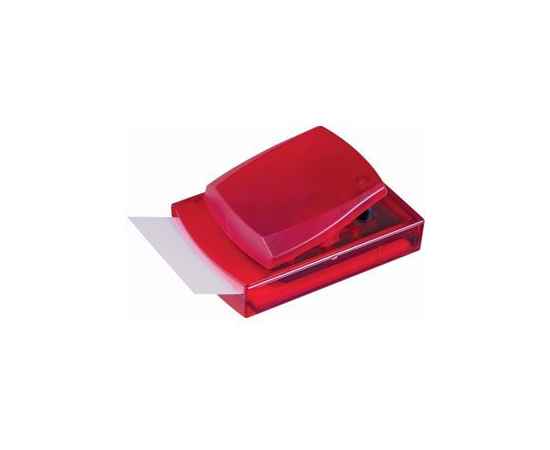 Диспенсер для записей, красный, 12х8,3х5,5 см, пластик, тампопечать, Цвет: красный