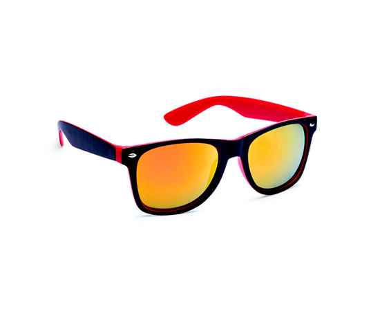 Солнцезащитные очки GREDEL c 400 УФ-защитой, красный, пластик, Цвет: красный