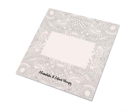 Альбом с раскрасками RUDEX (48 листов), 15х15х0.7 см, картон, бумага, Цвет: белый