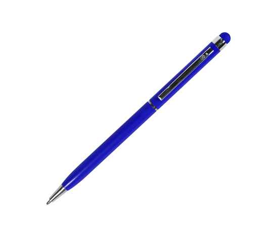 TOUCHWRITER, ручка шариковая со стилусом для сенсорных экранов, синий/хром, металл, Цвет: синий