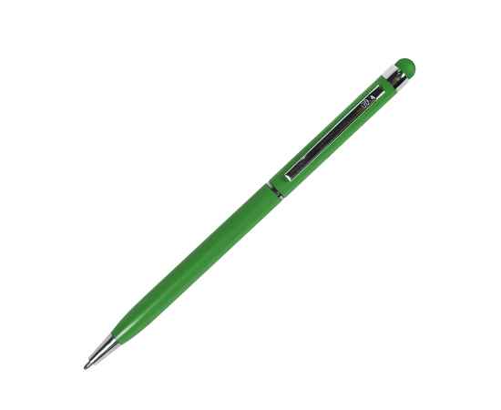 TOUCHWRITER, ручка шариковая со стилусом для сенсорных экранов, зеленый/хром, металл, Цвет: зеленый