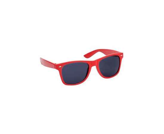 Очки солнцезащитные 'Classic', UV 400, красный, пластик, тампопечать, Цвет: красный
