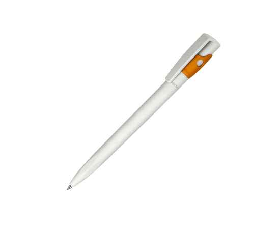 Ручка шариковая KIKI EcoLine SAFE TOUCH, оранжевый, пластик, Цвет: белый, оранжевый