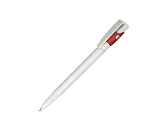 Ручка шариковая KIKI EcoLine SAFE TOUCH, красный, пластик, Цвет: белый, красный