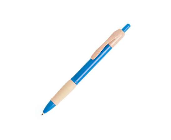 Ручка шариковая ROSDY, пластик с пшеничным волокном, синий, Цвет: синий
