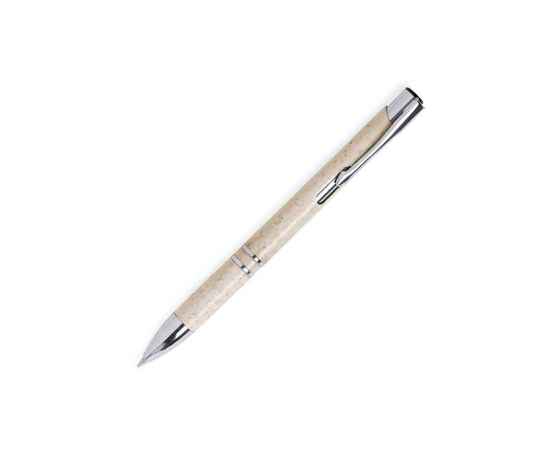 Ручка шариковая NUKOT, бежевый,  пластик с зерноволокном, Цвет: натуральный