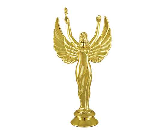 2361-250 Фигура Ника с факелом, золото, Цвет: Золото