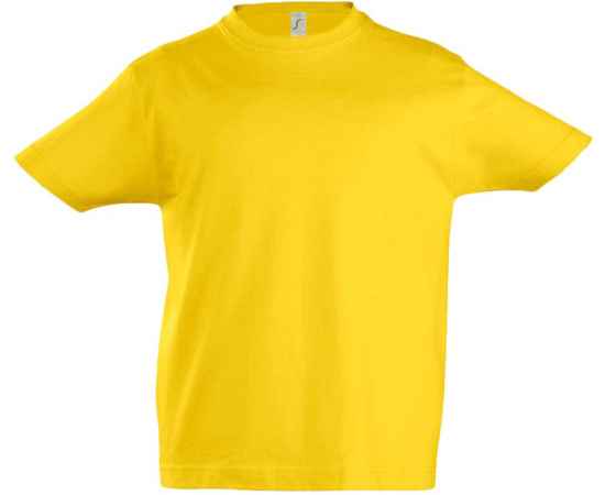 Футболка детская Imperial Kids 190 желтая, на рост 142-152 см (12 лет), Цвет: желтый, Размер: 4 года (96-104 см)