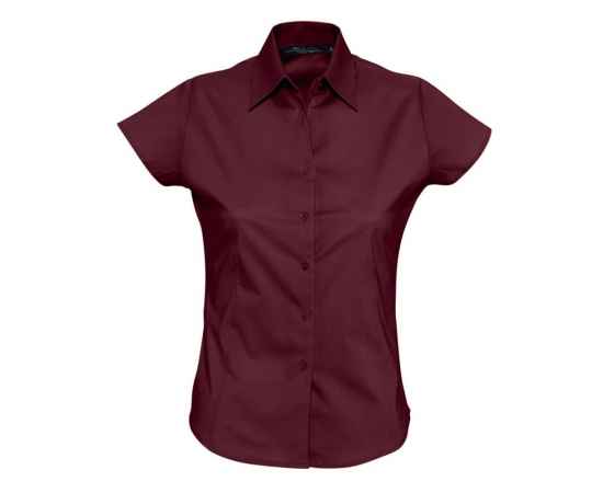 Рубашка женская с коротким рукавом Excess бордовая, размер XS, Цвет: бордовый, бордо, Размер: XS