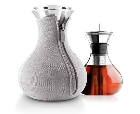Чайник заварочный Tea Maker в чехле, светло-серый, Цвет: серый, Размер: 14, изображение 4
