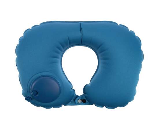 Дорожная подушка Pumpe, синяя, Цвет: синий, Размер: подушка: 40х28x14 с, изображение 4