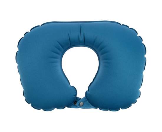 Дорожная подушка Pumpe, синяя, Цвет: синий, Размер: подушка: 40х28x14 с, изображение 3