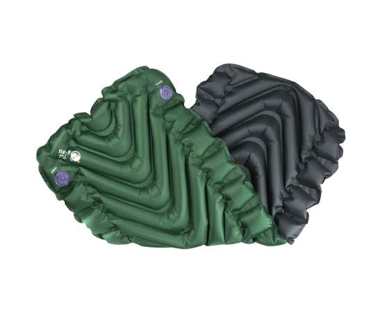 Надувной коврик Static V Junior, зеленый, Цвет: зеленый, Размер: 58, изображение 2