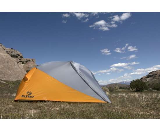 Палатка трекинговая Maxfield 4, серая с оранжевым, Размер: в сложенном виде: 51x17 с, изображение 8