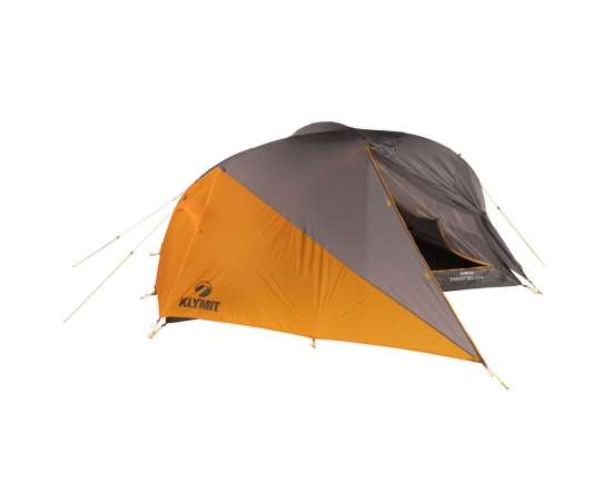 Палатка трекинговая Maxfield 4, серая с оранжевым, Размер: в сложенном виде: 51x17 с, изображение 3