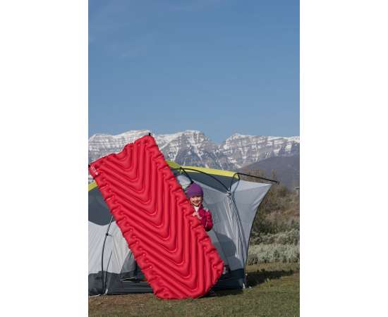 Надувной коврик Insulated Static V Luxe, красный, Цвет: красный, Размер: 76, изображение 2