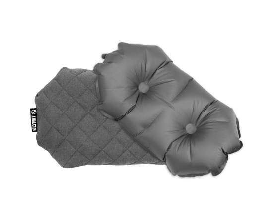 Надувная подушка Pillow Luxe, серая, Размер: 56х32х14 с, изображение 4