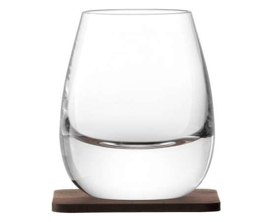 Набор из 2 стаканов Islay Whisky с деревянными подставками, Размер: диаметр 9, изображение 2