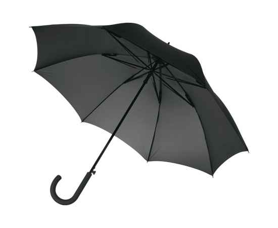 Зонт-трость Wind, черный, Цвет: черный