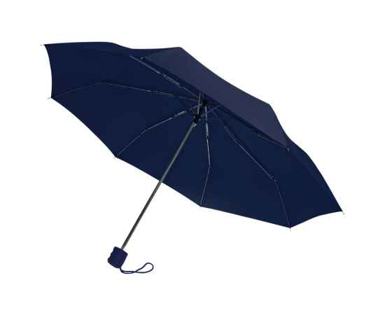 Зонт складной Basic, темно-синий, Цвет: синий, темно-синий