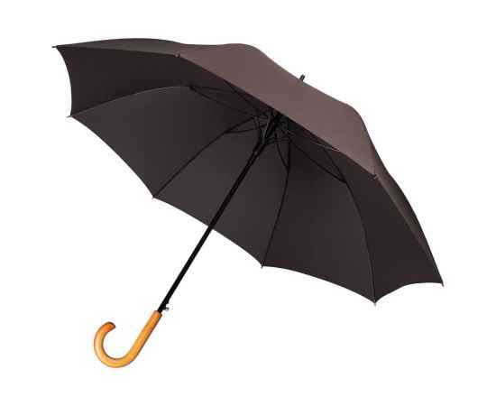 Зонт-трость Classic, коричневый, Цвет: коричневый