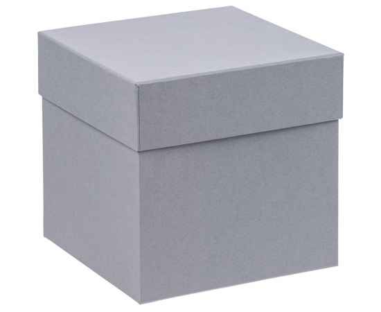 Коробка Cube, S, серая, Цвет: серый