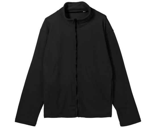 Куртка флисовая унисекс Manakin, черная, размер ХS/S, Цвет: черный, Размер: XS/S
