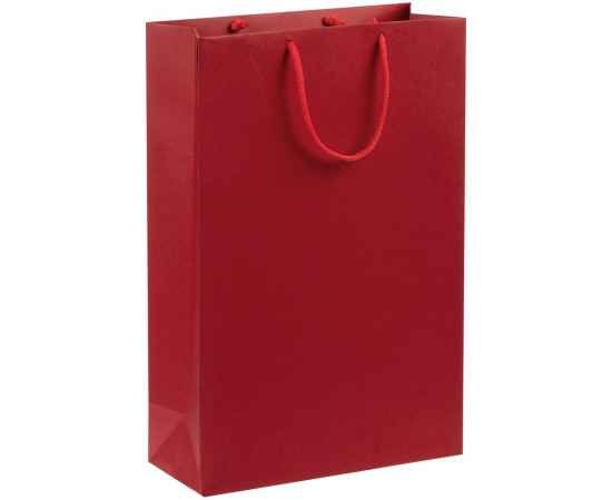 Пакет бумажный Porta M, красный, Цвет: красный, Размер: 23х35х10 см
