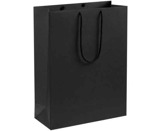 Пакет бумажный Porta XL, черный, Цвет: черный