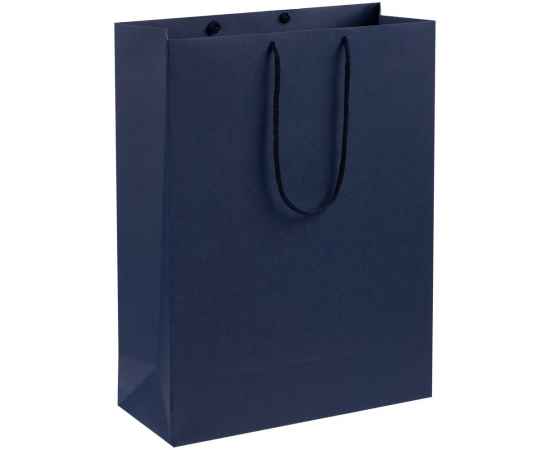 Пакет бумажный Porta XL, темно-синий, Цвет: синий, темно-синий