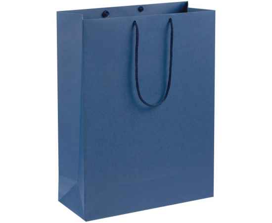 Пакет бумажный Porta XL, синий, Цвет: синий