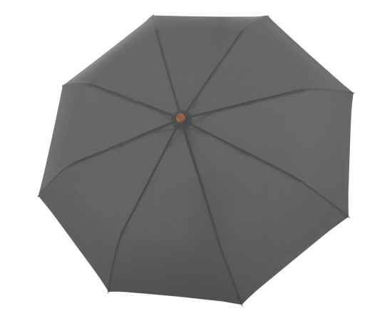 Зонт складной Nature Mini, серый, Цвет: серый