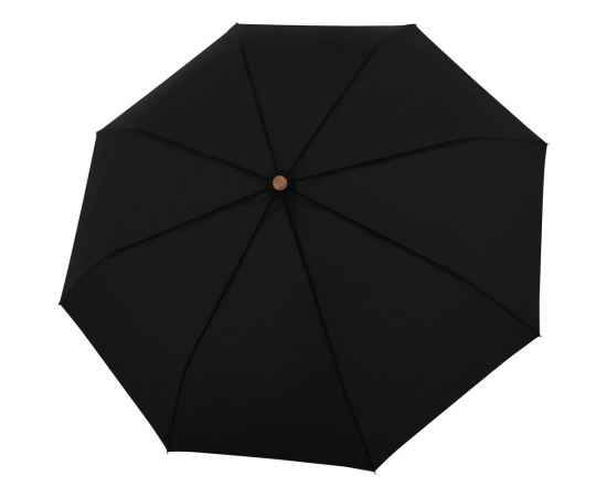 Зонт складной Nature Mini, черный, Цвет: черный