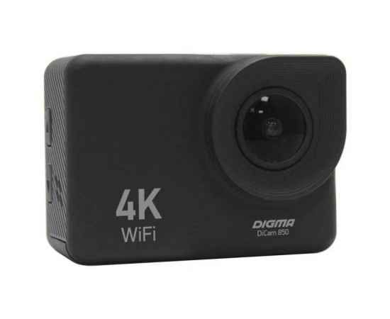 Экшн-камера Digma DiCam 850, черная