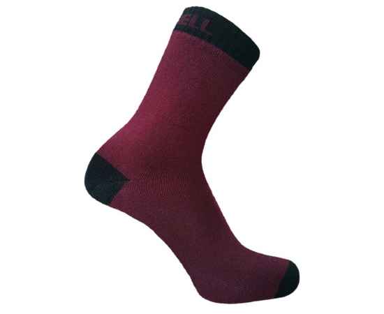 Водонепроницаемые носки Ultra Thin Crew, бордовые с черным, размер S, Цвет: черный, бордовый, бордо, Размер: S