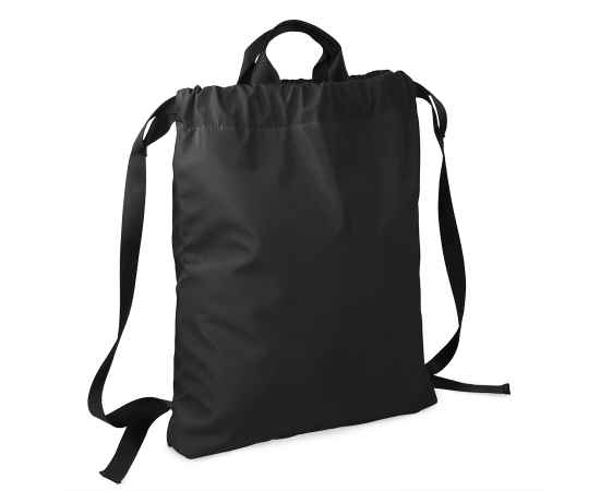 Рюкзак RUN, черный, 48х40см, 100% нейлон, Цвет: Чёрный