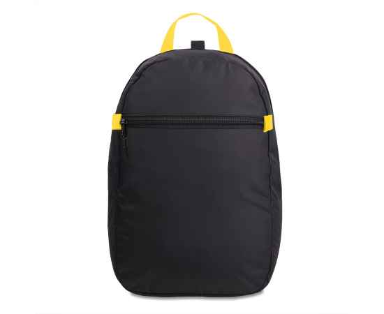 Рюкзак INTRO, жёлтый/чёрный, 100% полиэстер, Цвет: желтый, черный