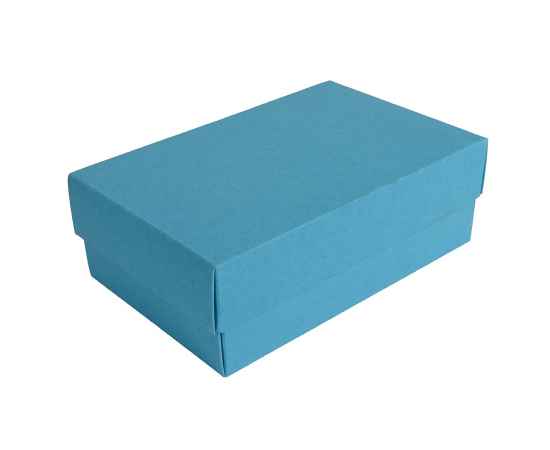 Коробка картонная, 'COLOR' 11,5*6*17 см, голубой, Цвет: голубой