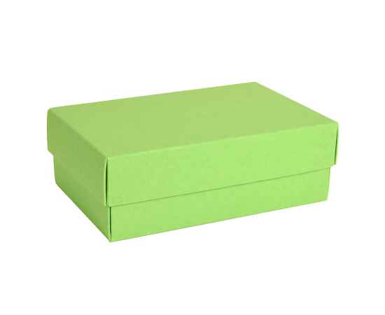 Коробка картонная, 'COLOR' 11,5*6*17 см, зеленое яблоко, Цвет: светло-зеленый