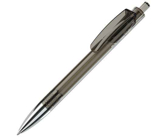 TRIS CHROME LX, ручка шариковая, прозрачный серый/хром, пластик, Цвет: серый, серебристый