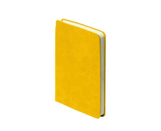 Ежедневник недатированный SALLY, A6, желтый, кремовый блок, Цвет: желтый