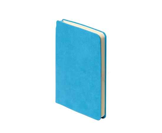 Ежедневник недатированный SALLY, A6, голубой, кремовый блок, Цвет: голубой