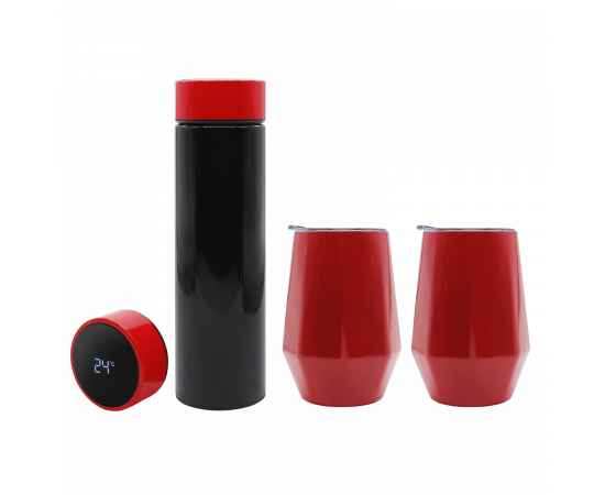Набор Hot Box duo E2B  (черный с красным), Цвет: черный с красным