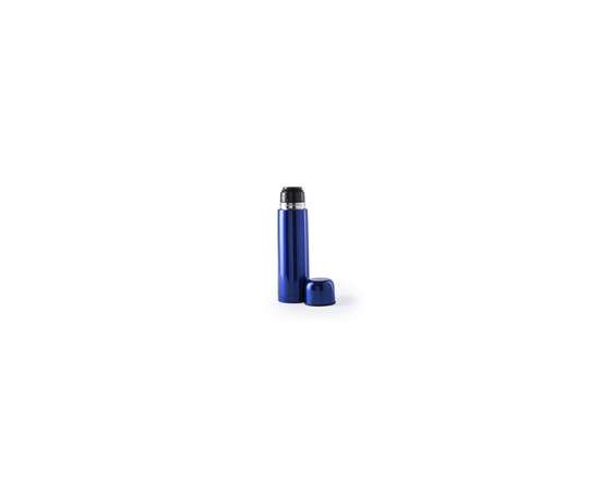 Термос вакуумный TANCHER, синий, 500мл, 24,5х7см,нержавеющая сталь, Цвет: синий, изображение 3