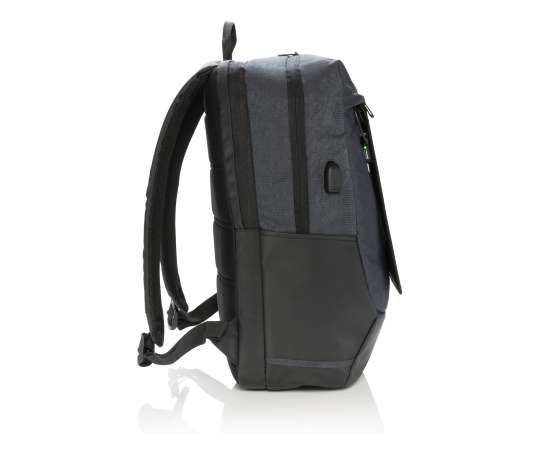 Рюкзак для ноутбука Swiss Peak на солнечных батареях, черный, Цвет: черный, Размер: Длина 16 см., ширина 29 см., высота 47 см., изображение 4