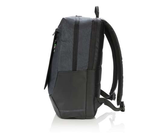 Рюкзак для ноутбука Swiss Peak на солнечных батареях, черный, Цвет: черный, Размер: Длина 16 см., ширина 29 см., высота 47 см., изображение 6
