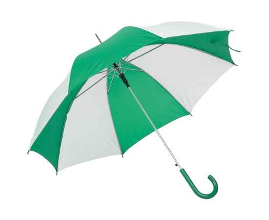 Зонтик- трость DISCO & DANCE, Белый/Зелёный